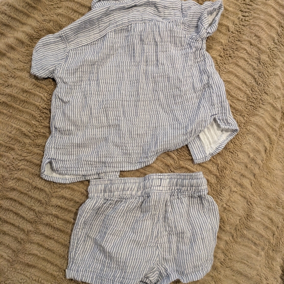 Cozy Striped Kids Matching Set - Picture 6 of 6